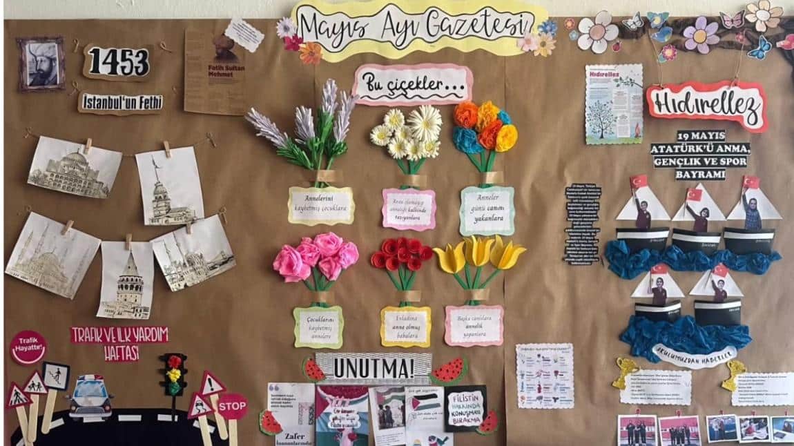 MAYIS AYI OKUL GAZETESİ